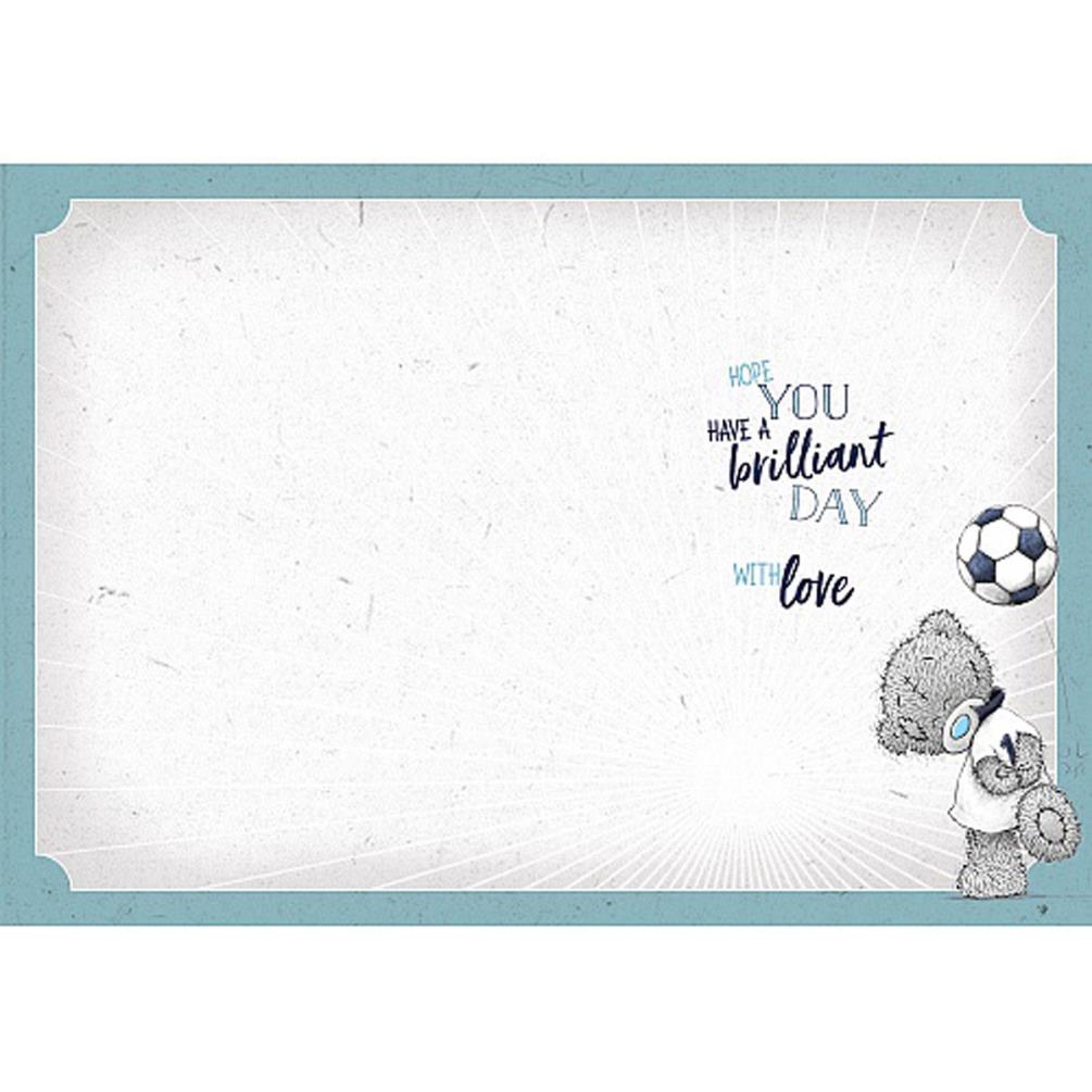 From Your Grandson Me to You Bear Father's Day Card Extra Image 1